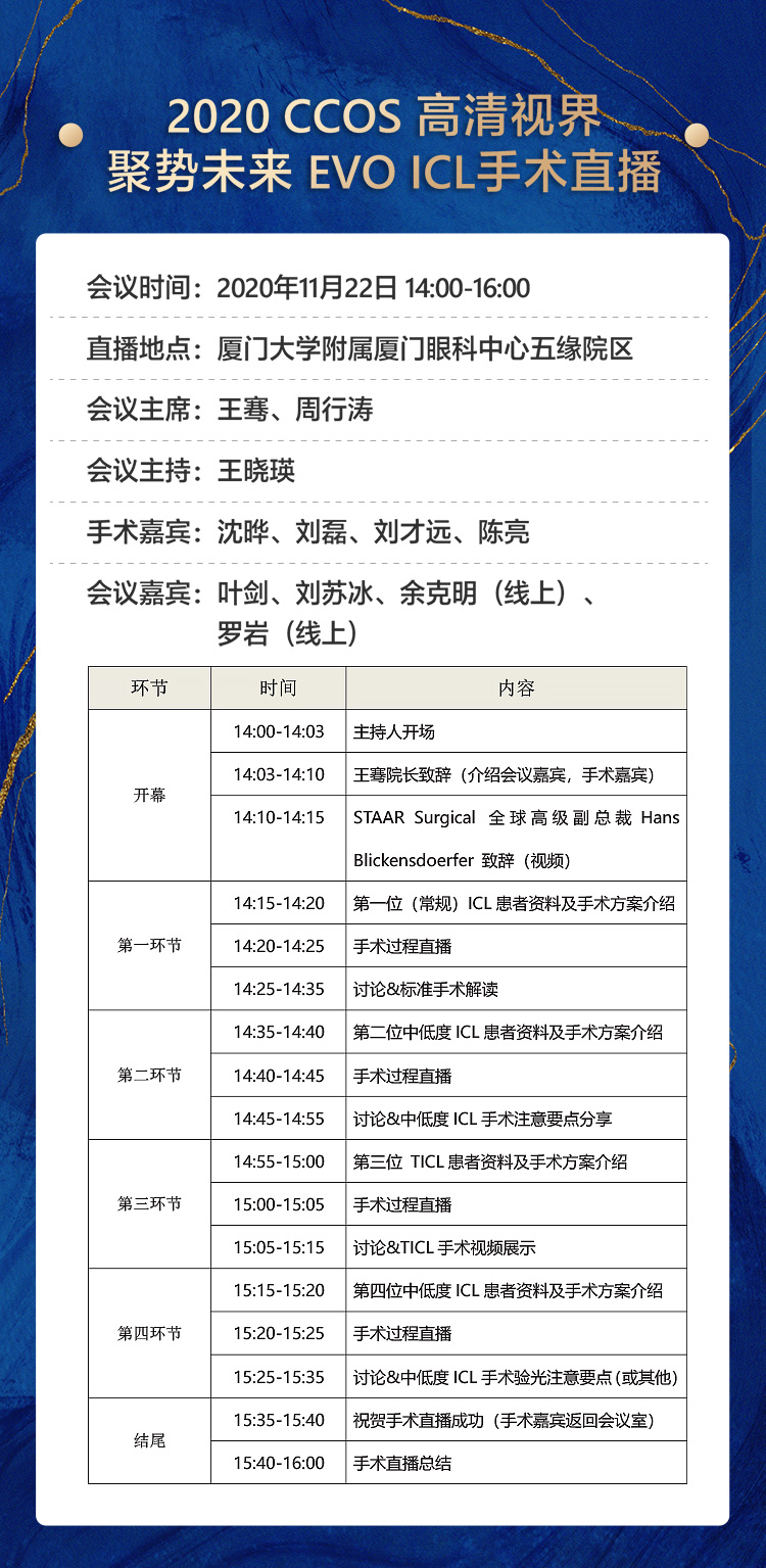 2020全国眼科年会本周线上线下同步启幕,易游体育邀您鹭岛论道12 2020全国眼科年会本周线上线下同步启幕,易游体育邀您鹭岛论道12