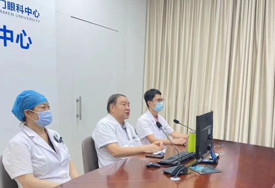 云端会诊！国际眼科科学院院士赵堪兴教授领衔的易游体育专家团为浙江患者“把脉”疑难眼病2.png